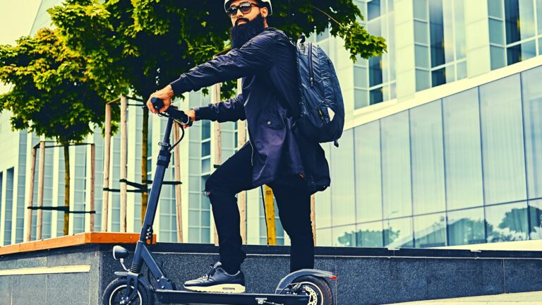 ¿Qué posición en un scooter eléctrico?