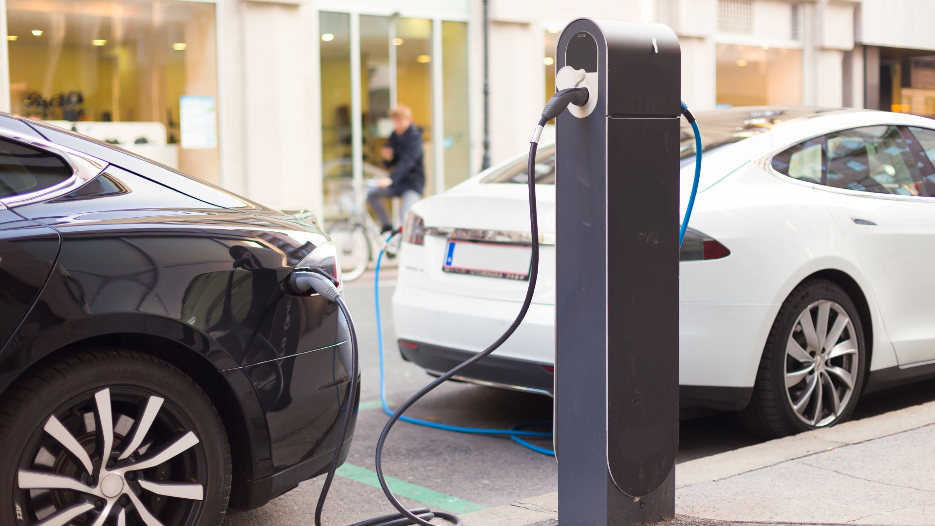 recharge pour une voiture électrique