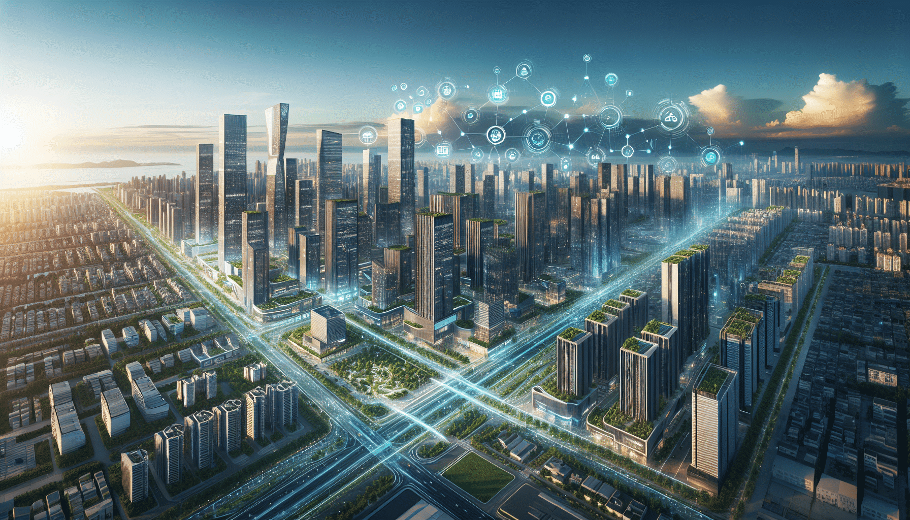 el futuro urbano desvelado: ciudades inteligentes - descubre cómo las ciudades inteligentes están revelando el futuro urbano y mejorando la calidad de vida de sus habitantes.