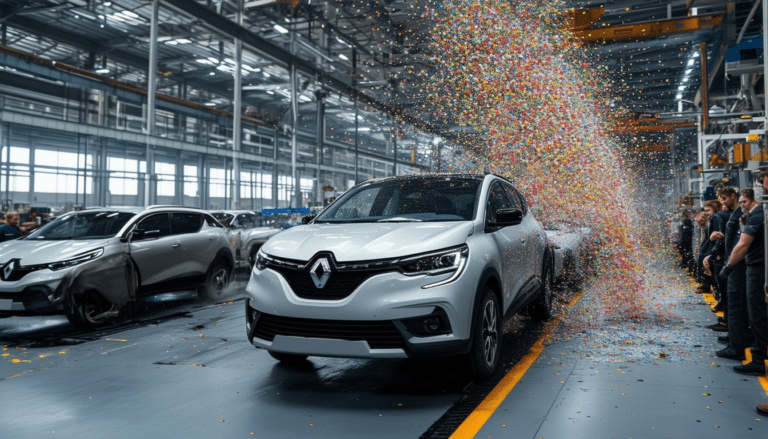 la planta de palencia alcanza un hito histórico al celebrar la producción del suv híbrido enchufable de renault, marcando la fabricación de 8 millones de vehículos. un logro significativo que destaca la innovación y el compromiso de la industria automotriz.