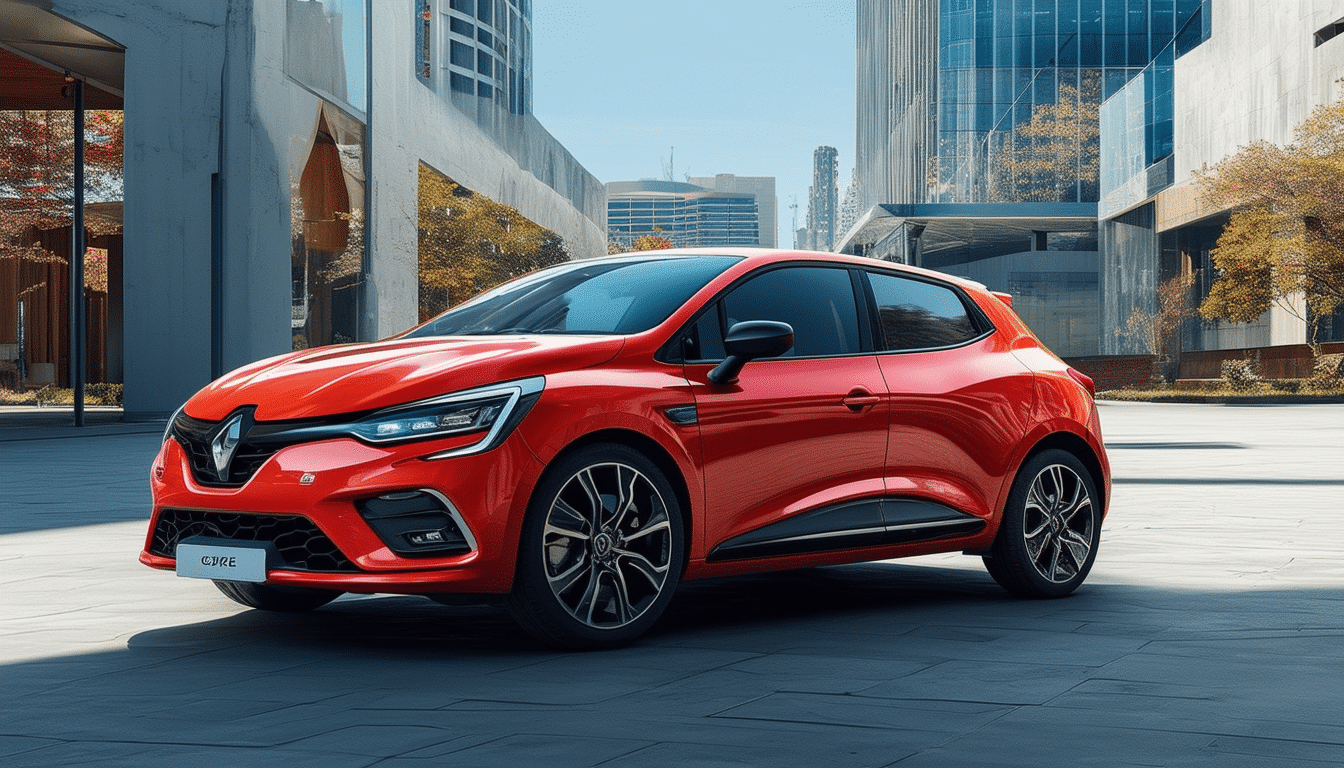 Renault Clio 2026 Red finir Le Luxe Et L innovation Renault Clio 2026 Red finir Le Luxe Et L innovation